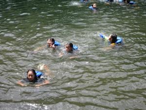 水遊び②