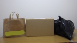 使用できないごみ袋
