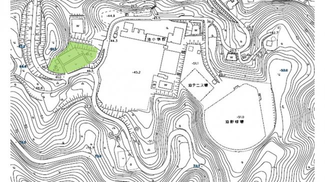 泊体験農園位置図